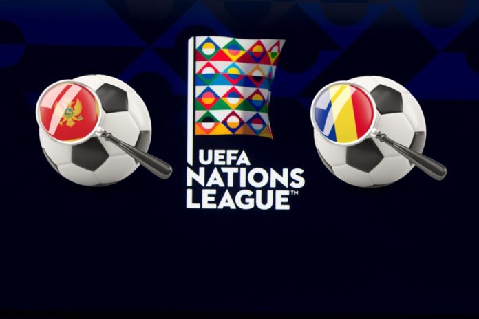 UEFA Nations League Montenegro vs Romania