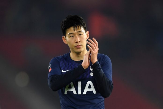 Heung-min Son does military service in South Korea